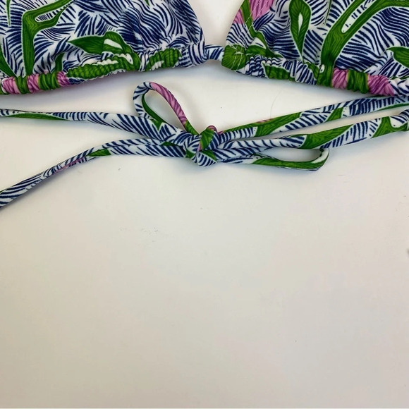 Liberty & Justice The Miata bikini Top Grato Green Blue Pink Size XXL - Picture 4 of 12